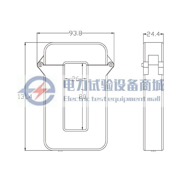 开合式高精度漏电流互感器