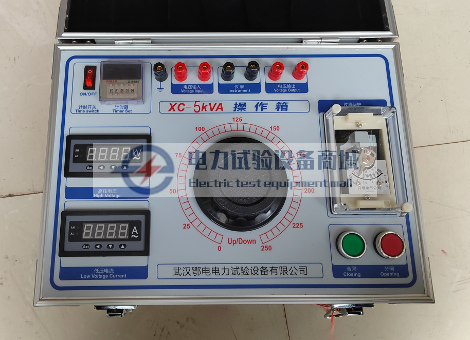 试验变压器全自动操作台产品手册